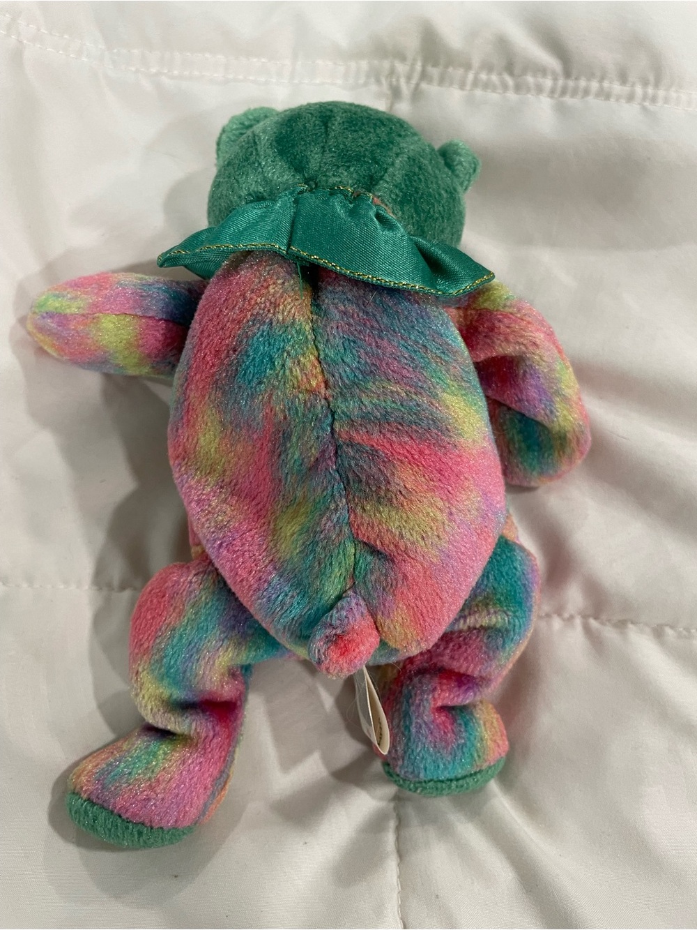 Ty Beanie Baby May the Birthday Bear (1st Series)- RETIRED - Picture 2 of 6